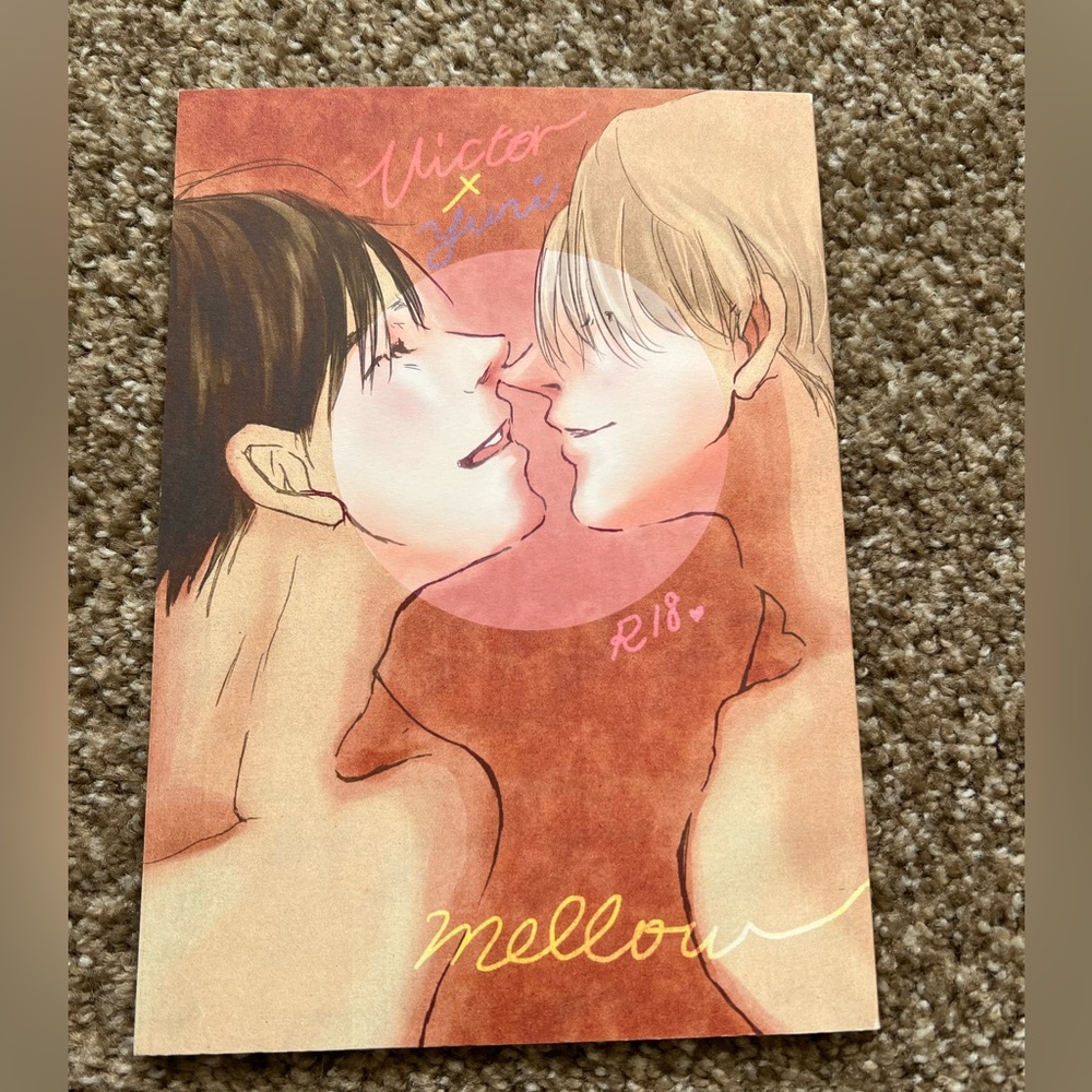 Yuri!!! on Ice Unofficial Fan Book Volume 9 Mellow Victor x Yuri Doujinshi R18